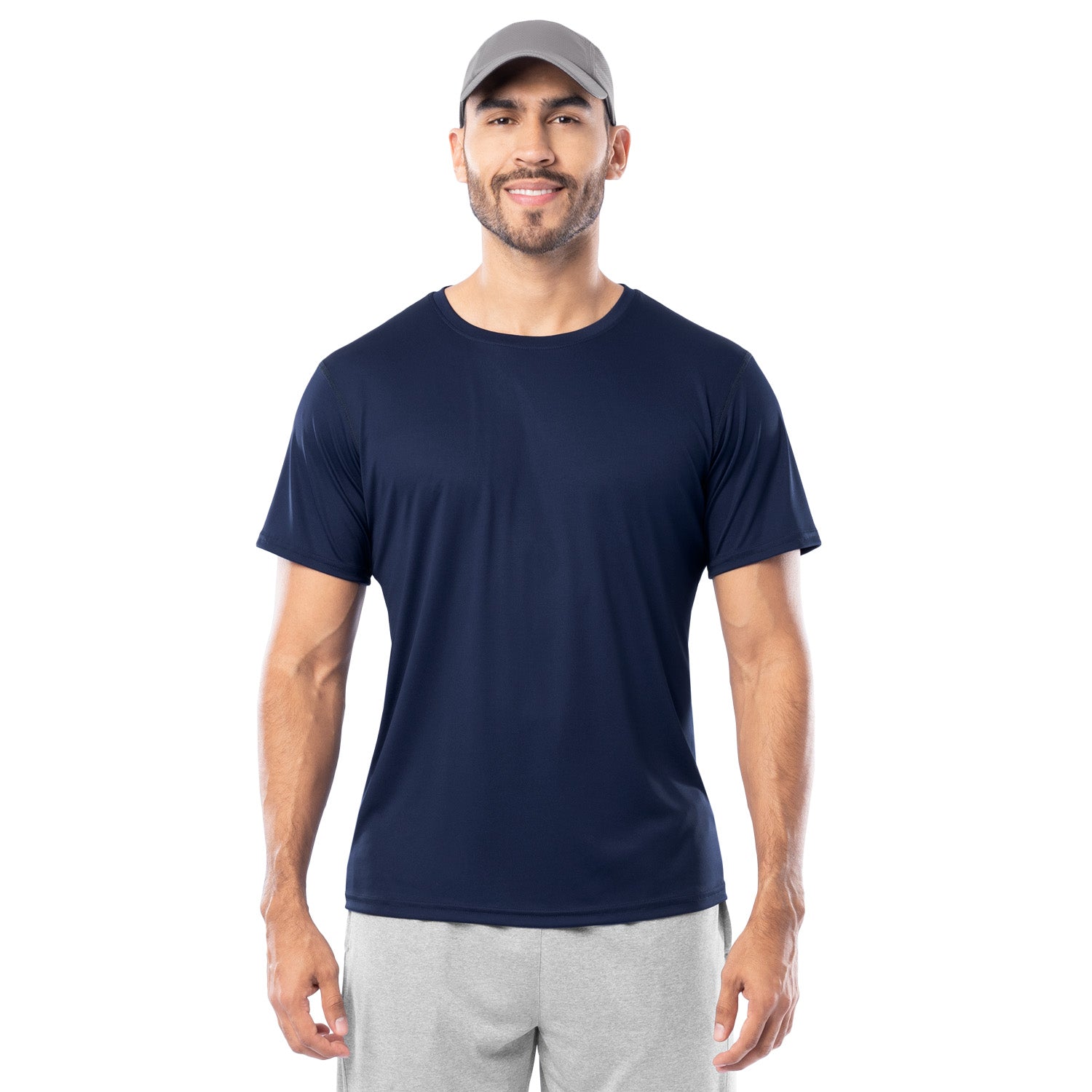 Men's Graphic T-Shirts in Blue for Training