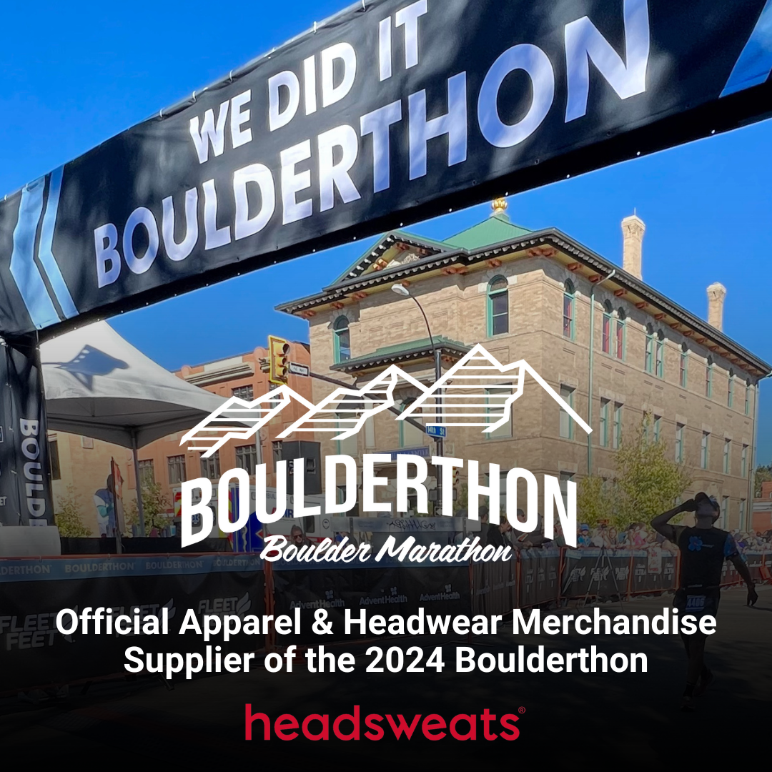 Headsweats has been announced as the Official Apparel & Headwear Merchandise Supplier of the 2024 Boulderthon!