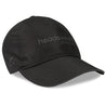 A black hats with performance features with a tonal design including pickleball paddles and balls.