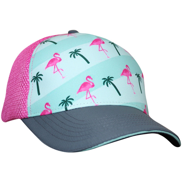 Flamingo 5 Panel Camper Hat